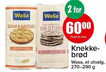 Wasa - Knekkebrød