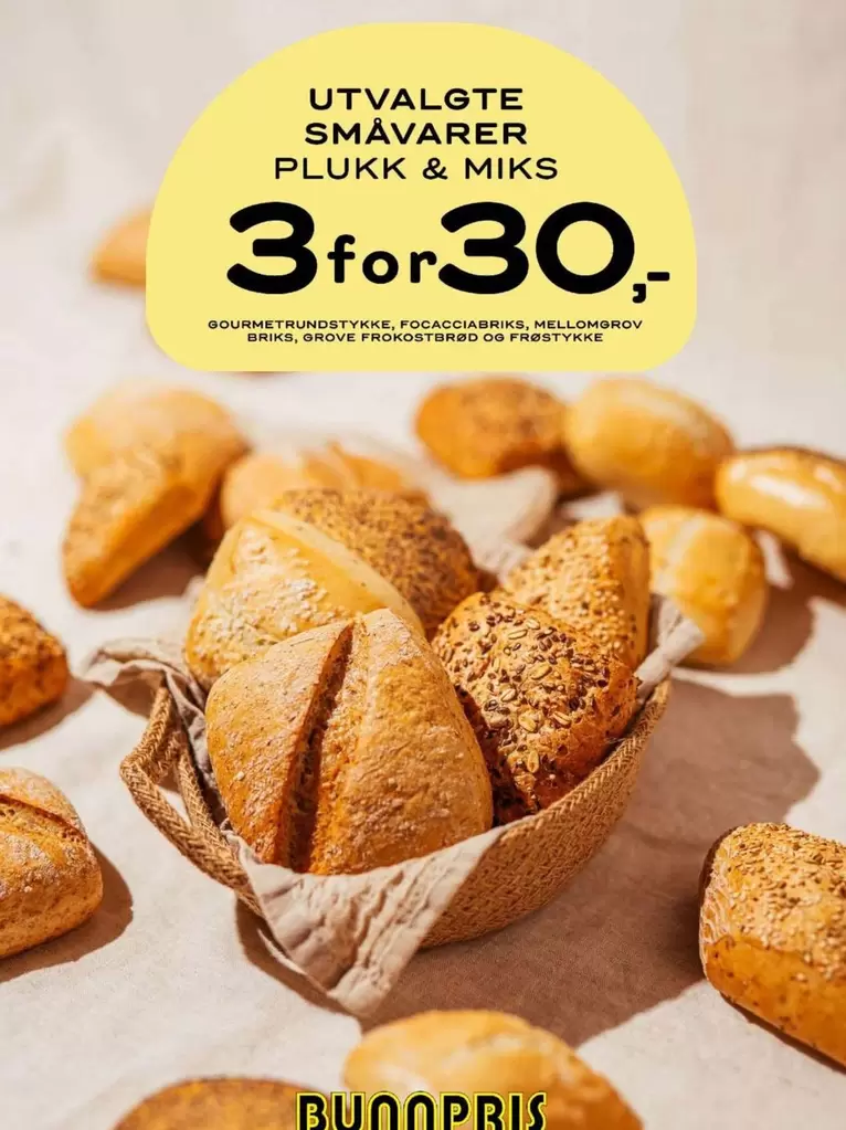 SMÅVARER PLUKK & MIKS