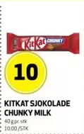 SJOKOLADE CHUNKY MILK