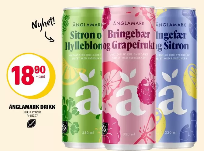 SITRON OG HYLLEBLOMST, BRINGEBÆR OG GRAPEFRUKT, INGEFÆR OG SITRON