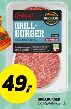 GRILL-BURGER 2x130g