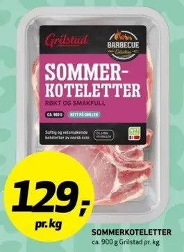 Norsk - SOMMERKOTELETTER RØKT OG SMAKFULL