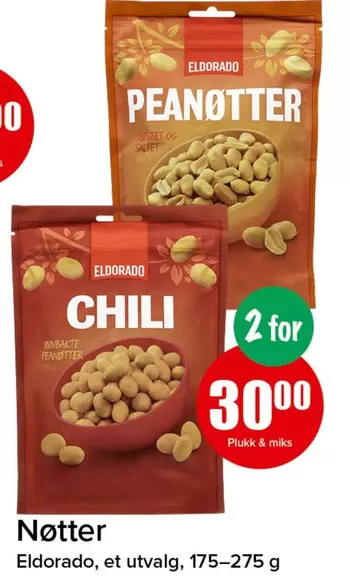 Chili - Peanøtter