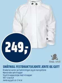 FESTDRAKTSKJORTE JENTE OG GUTT