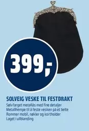 Mobil - SOLVEIG VESKE TIL FESTDRAKT