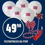 Festartikler og pynt