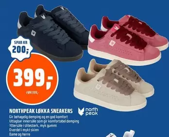 NORTHPEAK LØKKA SNEAKERS