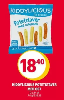 Ost - POTETSTAVER MED OSTESMAK
