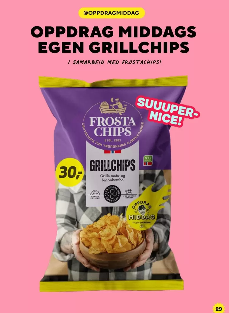 Nice - EGEN GRILLCHIPS
