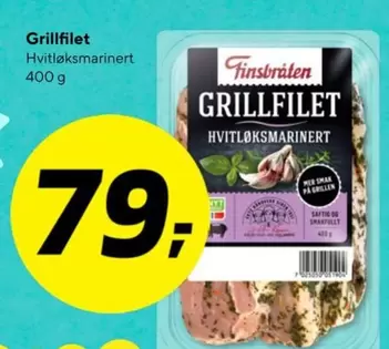 Grillfilet Hvitløksmarinert