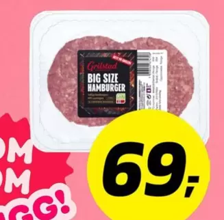 BIG SIZE HAMBURGER