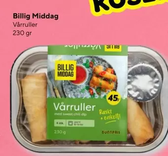 Chili - Vårruller