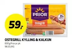 Ostegrill Kylling & Kalkun