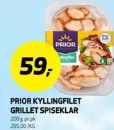 KYLLINGFILET GRILLET SPISEKLAR