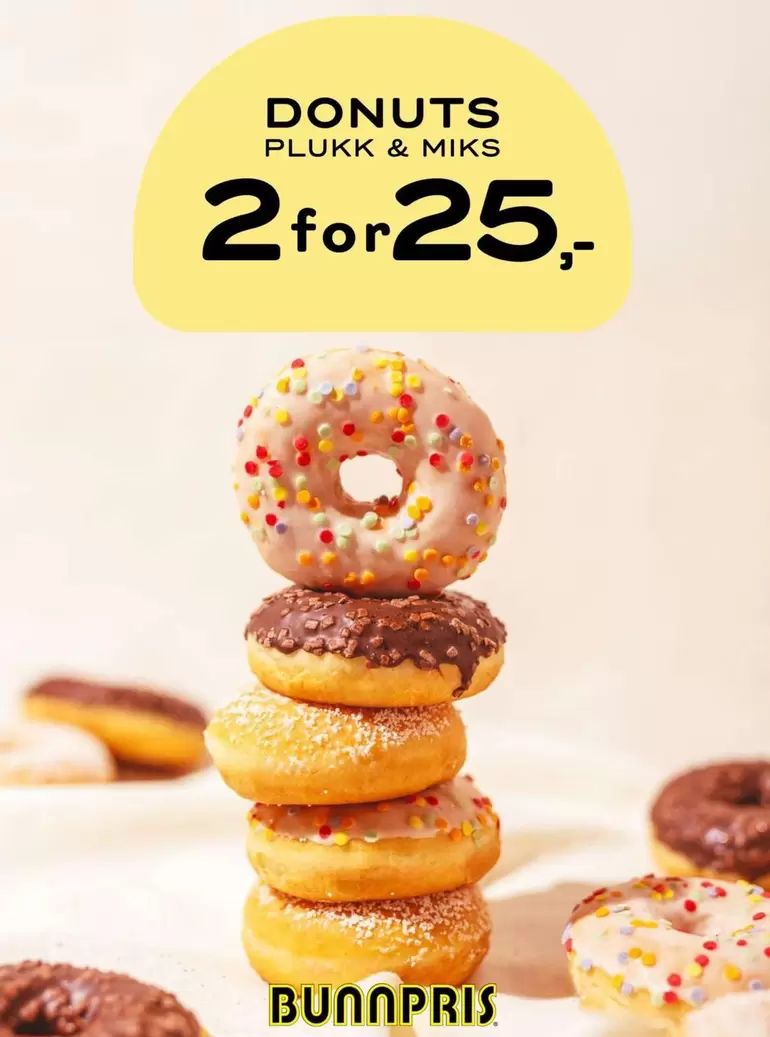 Donuts - DONUTS PLUKK & MIKS