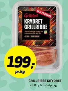 Norsk - KRYDRET GRILLRIBBE