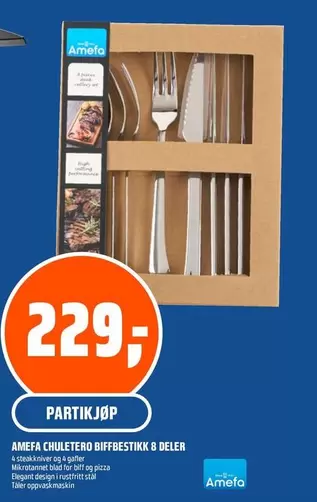 At - CHULETERO SIFFBESTIKK 8 DELER