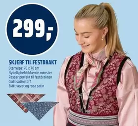SKJERF TIL FESTDRAKT