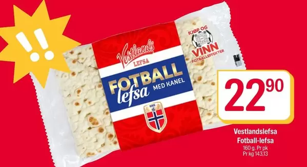 Fotball lefsa