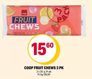 FRUIT CHEWS