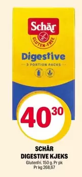 DIGESTIVE KJEKS