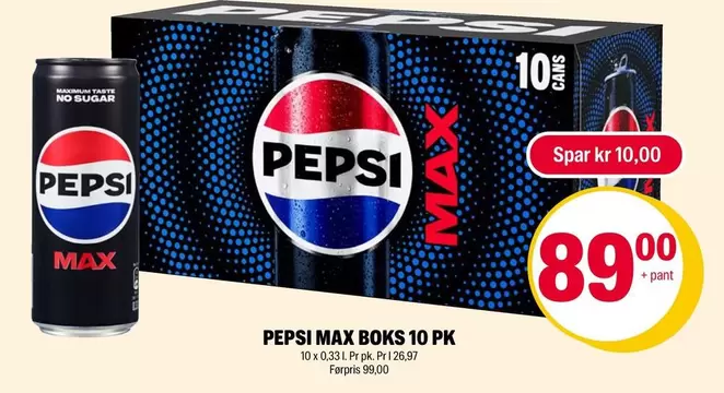 Max - MAX BOKS 10 PK