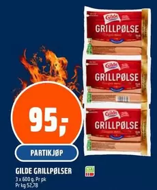 GRILLPØLSER