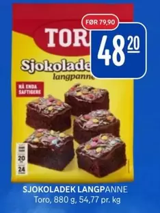 Sjokolade langpanne