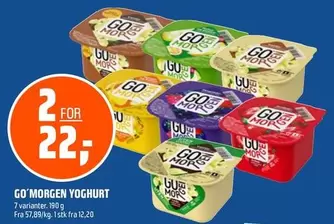GO' MORGEN Yoghurt