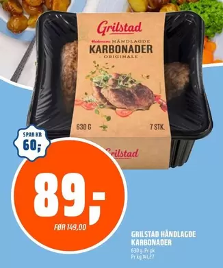 Håndlagde Karbonader Originale