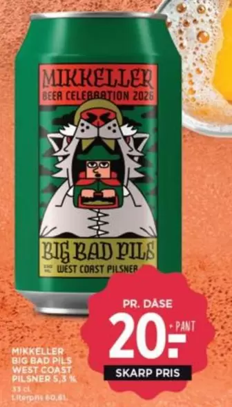 BIG BAD PILS WEST COAST PILSNER