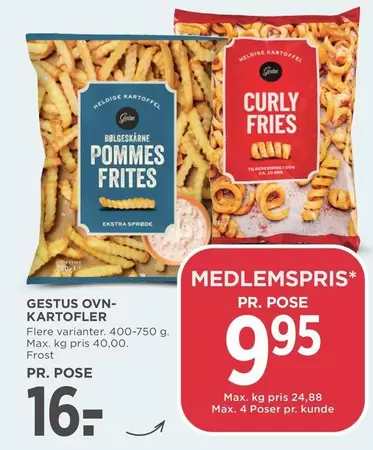 Max - Pommes Frites & Curly Fries