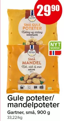 Bama - Gule poteter/mandelpoteter