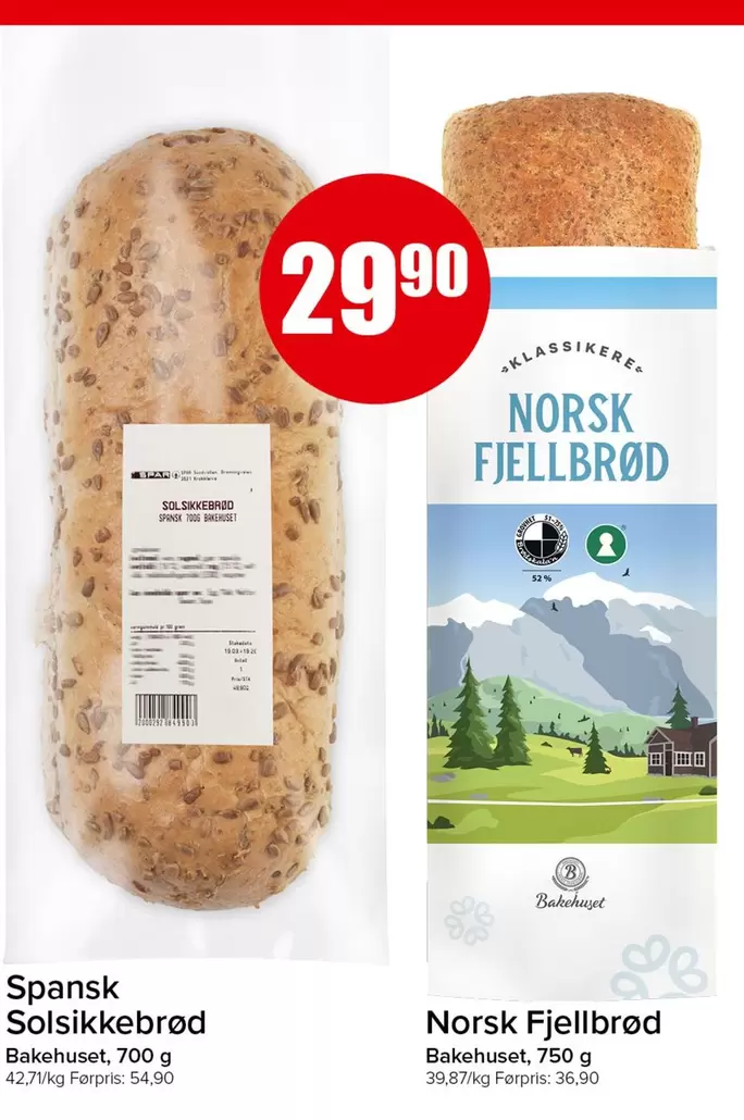Norsk - Spansk Solsikkebrød,  Fjällbröd