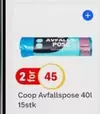 Avfallspose 40l 15stk