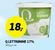 Q LETTRØMME 17%