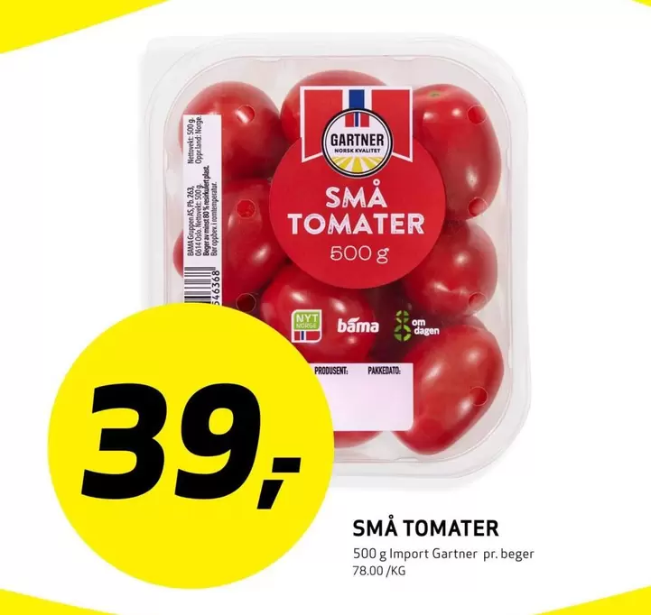 Norsk - Små Tomater
