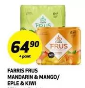 FRUS MANDARIN & MANGO/ EPLE & KIWI