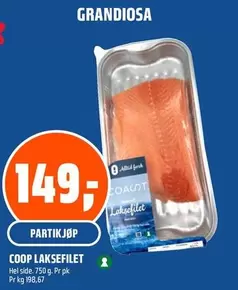 Grandiosa - COOP LAKSEFILET