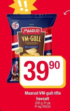 VM-gull rifla havsalt