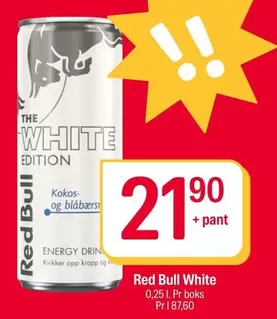 White -  Edition Energy Drink