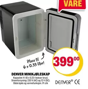 MINIKJØLESKAP