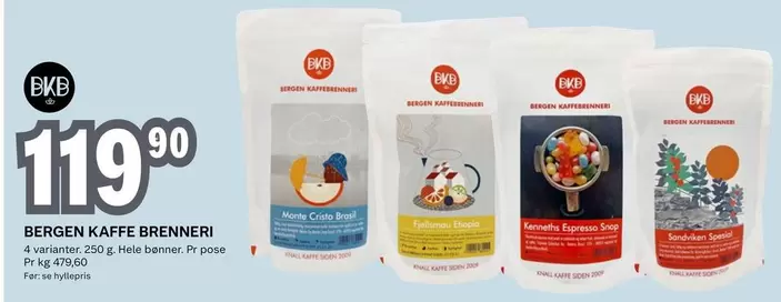 Bergen - BERGEN KAFFE BRENNERI