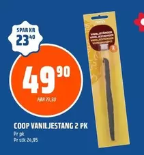 VANILJESTÆNGER 2 PK