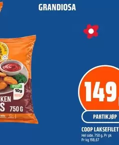 Grandiosa - COOP LAKSEFILET