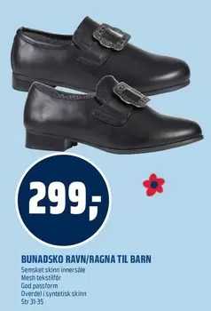 Barn - BUNADSSKO RAVN/RAGNA TIL BARN