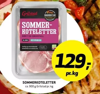 Norsk - SOMMERKOTELETTER RØKT OG SMAKFULL