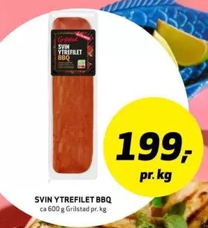 SVIN YTREFILET BBQ