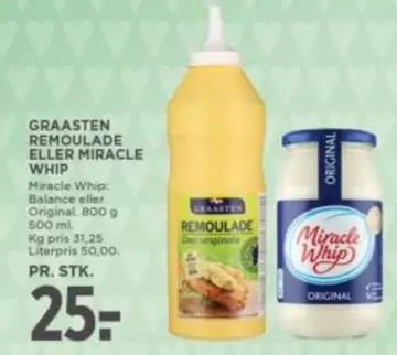 Graasten Remoulade eller Miracle Whip