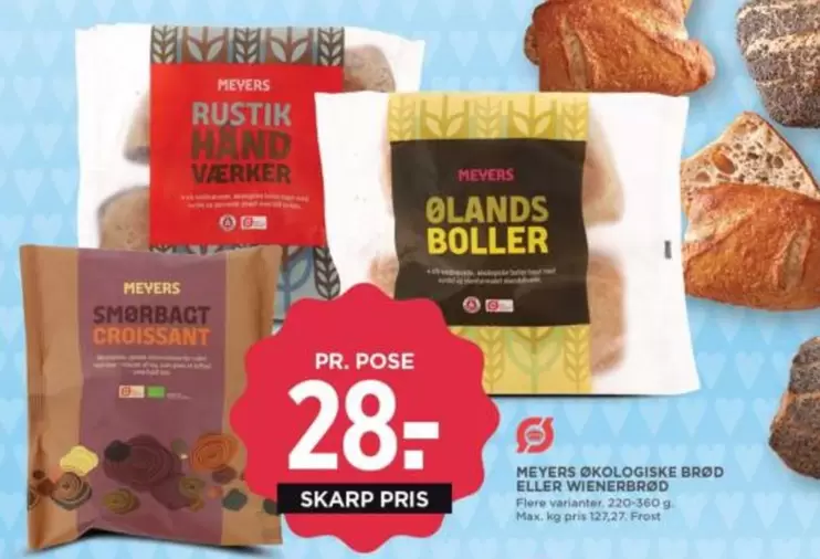 Max - Økologiske brød eller wienerbrød